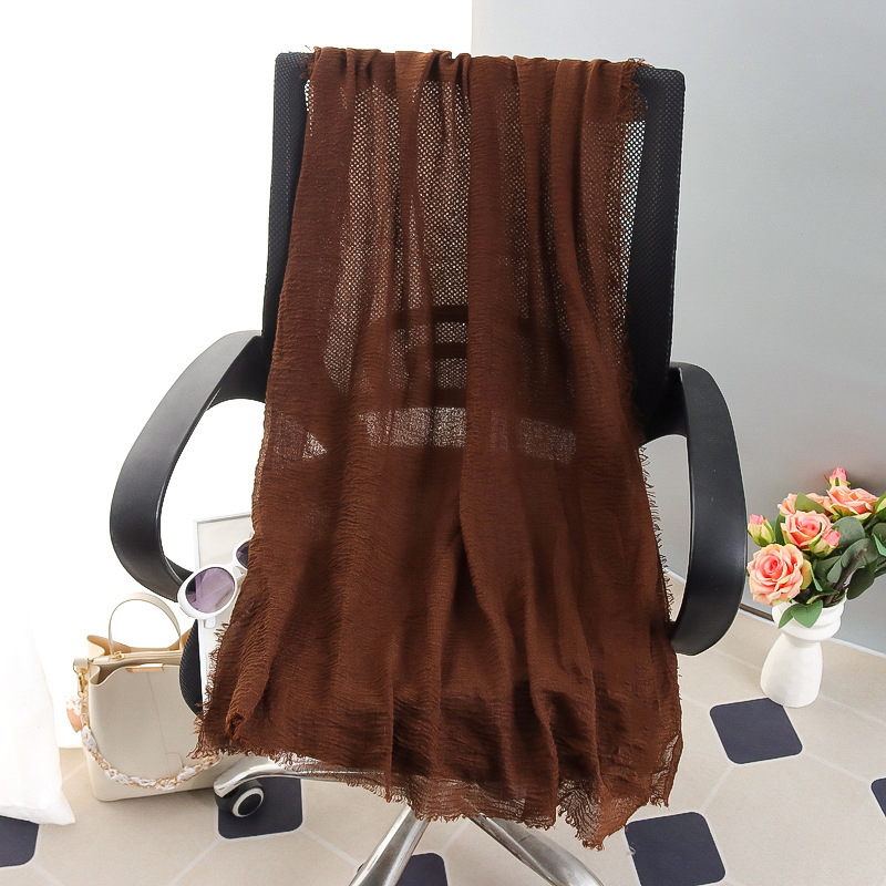 G245 Mäkký a priedušný voilový hidžáb