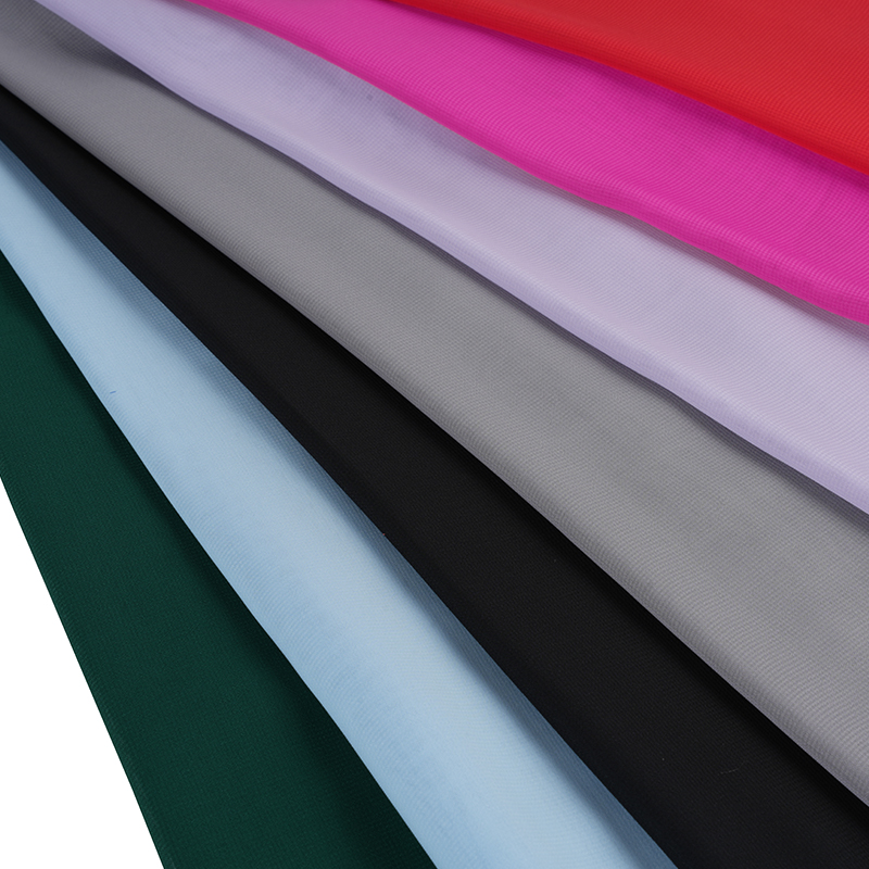 100d/18t Ploché farbenie šifónu