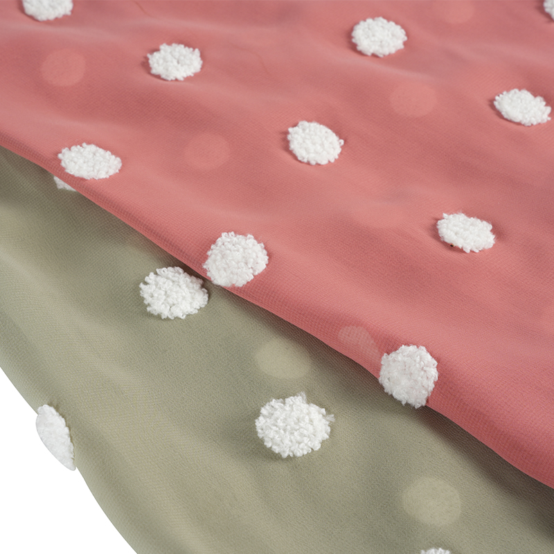 75d/18t plochý šifón s tkaninou na vyšívanie uterákov