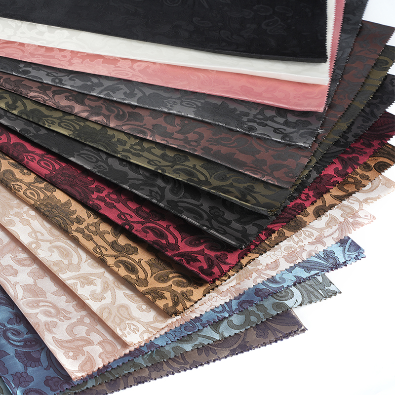 Polyesterový žakárový lutnový kvet