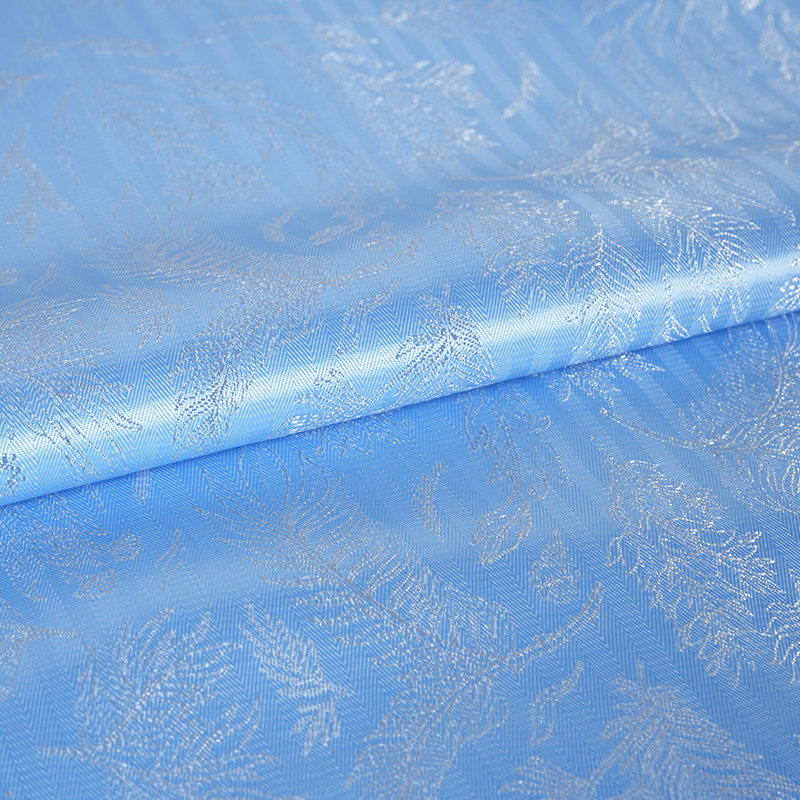 PV Červená košeľa Leaf Jacquard Fabric