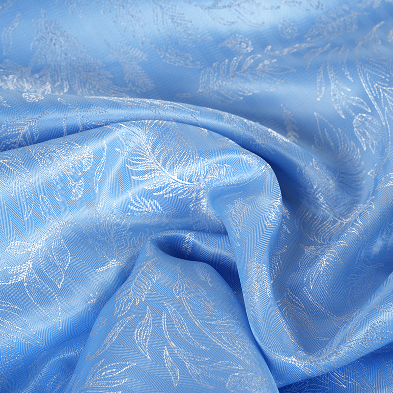 PV Červená košeľa Leaf Jacquard Fabric