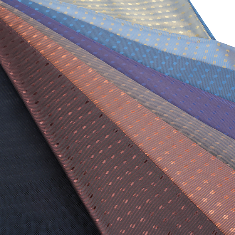 PV Twill Dot Jacquard Fabric