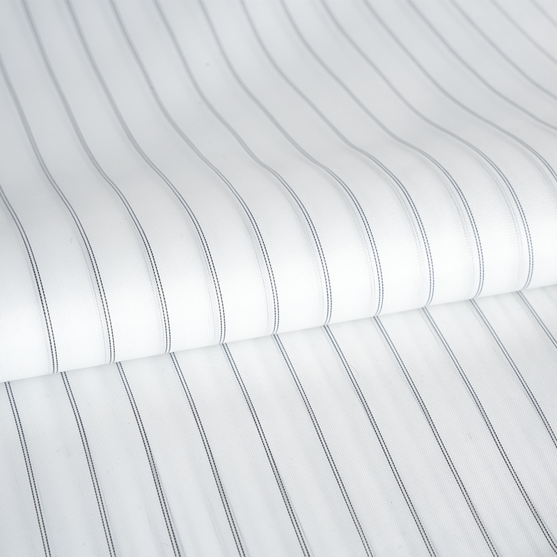 Klasická košeľová tkanina s polyesterovou podšívkou s rukávmi na odevy