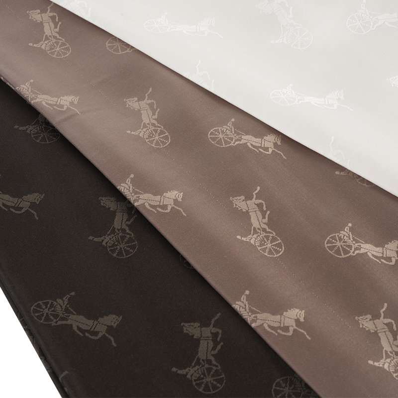 Polyesterová/bavlnená žakárová tkanina