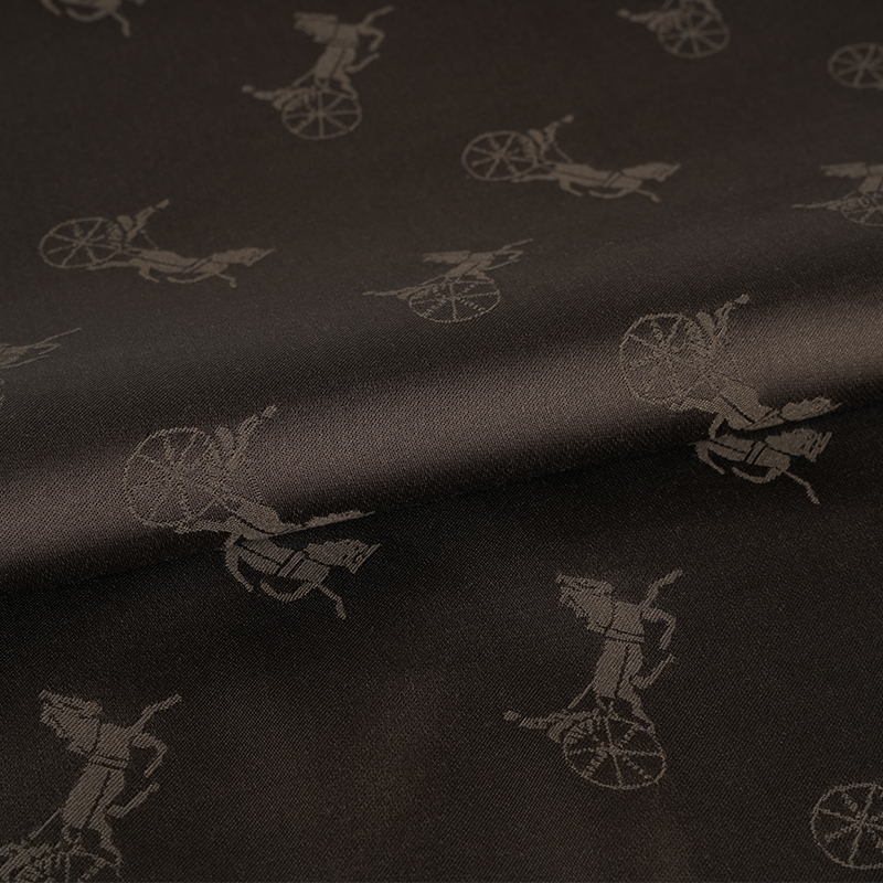 Polyesterová/bavlnená žakárová tkanina