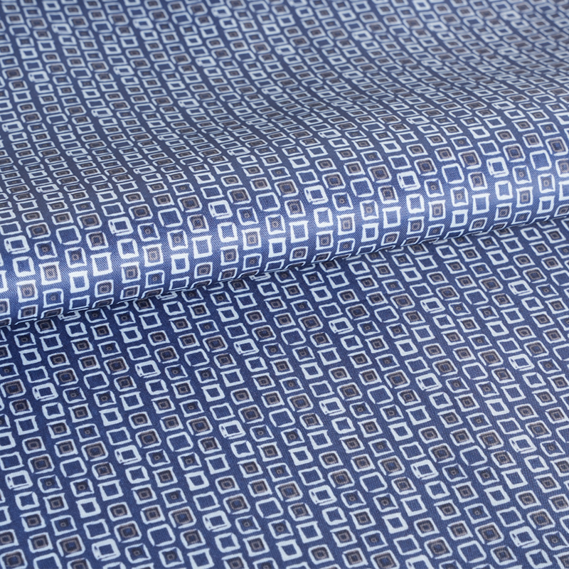 190T Polyester Taffeta Small Square Printing Látka