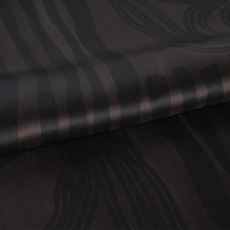 120D Rayon Twill Stripe Print Fabric